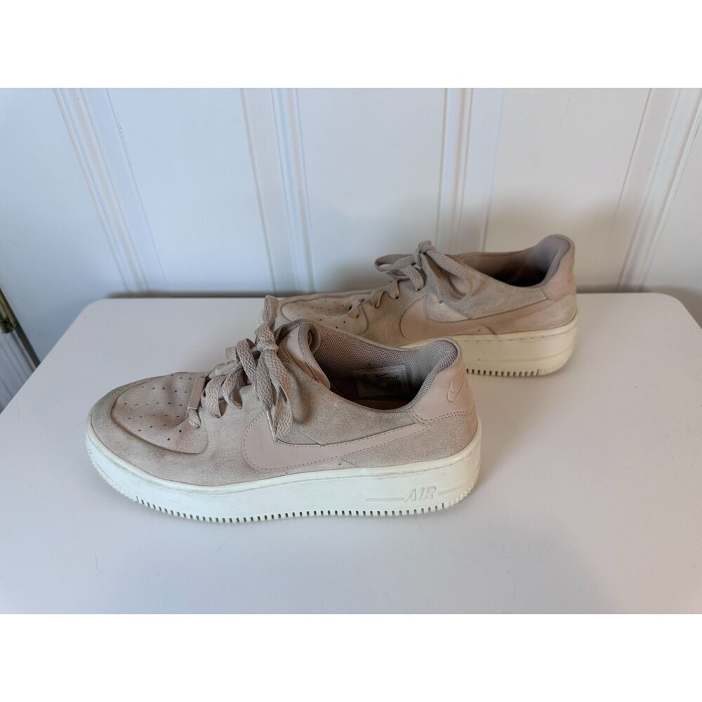 Nike Air Force 1 AF1 Sage Low Particle Pink Womens Shoes AF5339-201 Size 10 US